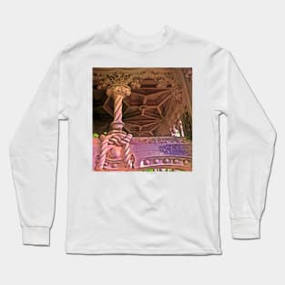 Quinta da Regaleira. QR Column Long Sleeve T-Shirt